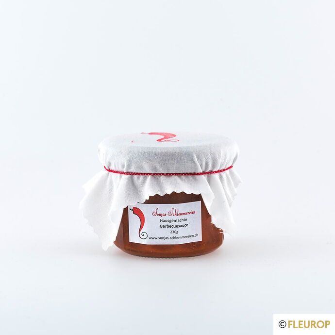 Barbecuesauce pikant im Glas 230g